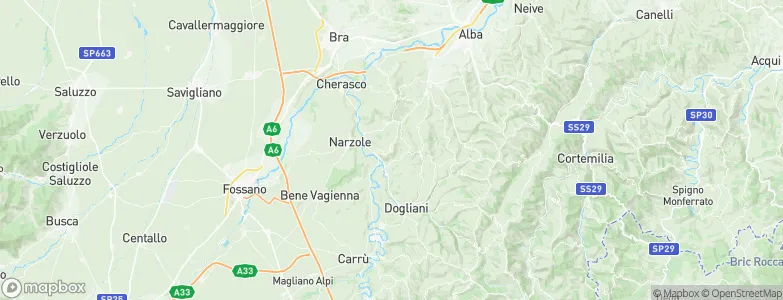 Novello, Italy Map