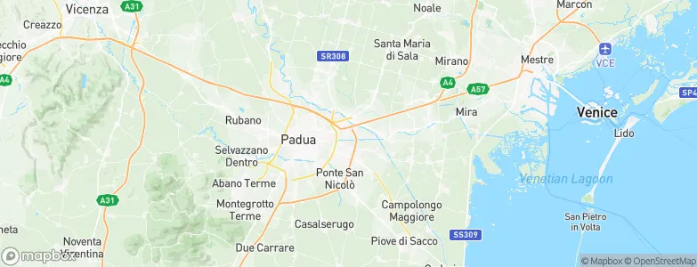 Noventa, Italy Map