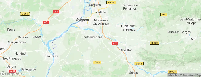 Noves, France Map