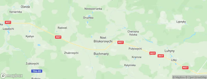 Novi Bilokorovychi, Ukraine Map