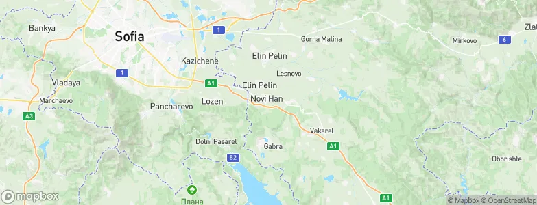 Novi khan, Bulgaria Map