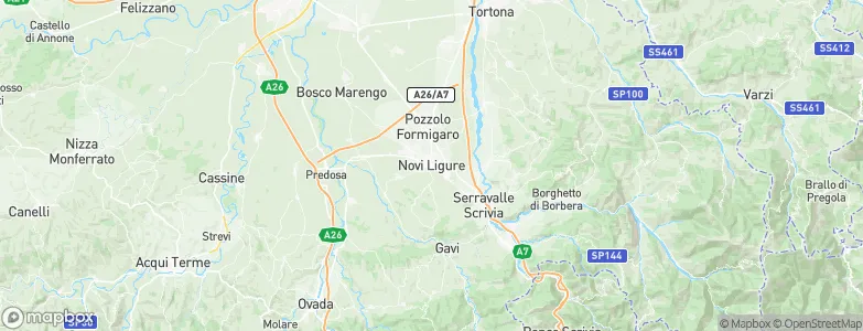 Novi Ligure, Italy Map