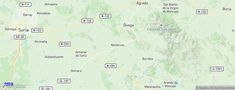 Noviercas, Spain Map
