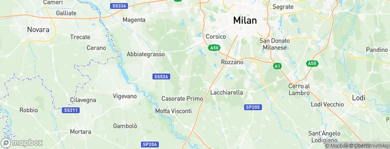 Noviglio, Italy Map