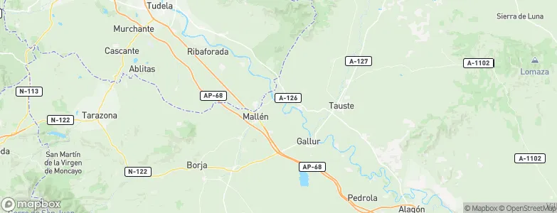 Novillas, Spain Map