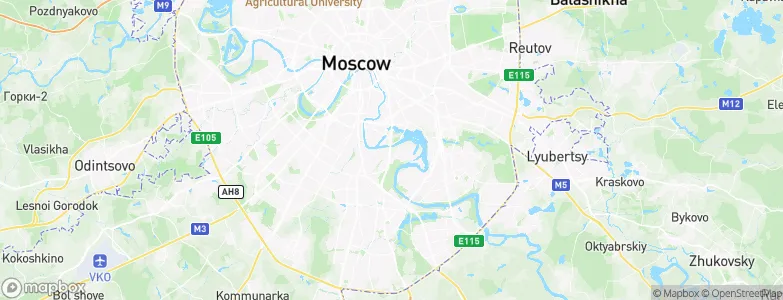 Novinki, Russia Map