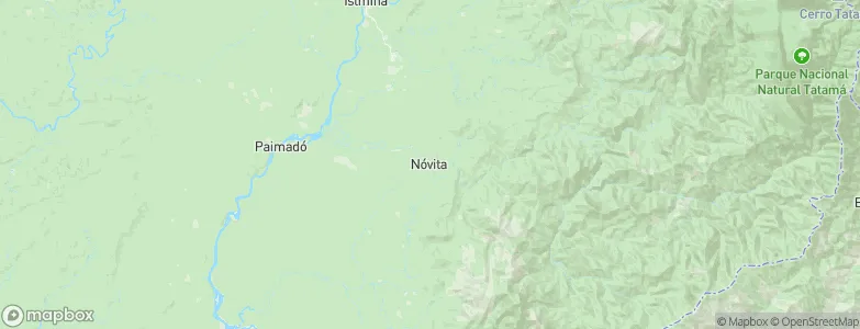 Nóvita, Colombia Map