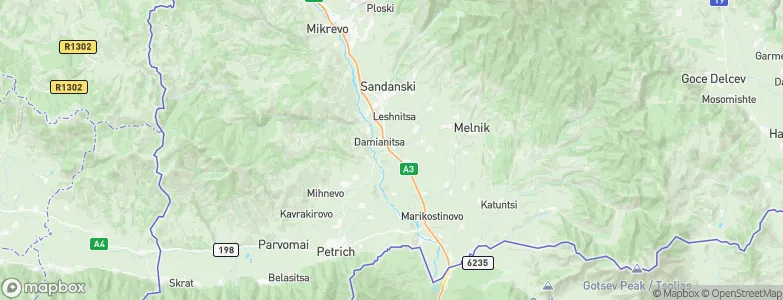 Novo Delchevo, Bulgaria Map