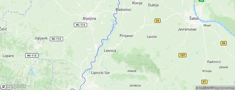 Novo Selo, Serbia Map
