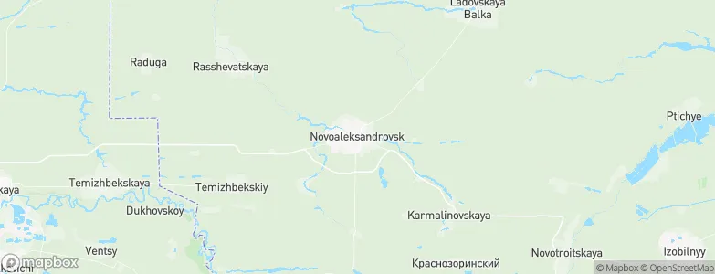 Novoaleksandrovsk, Russia Map