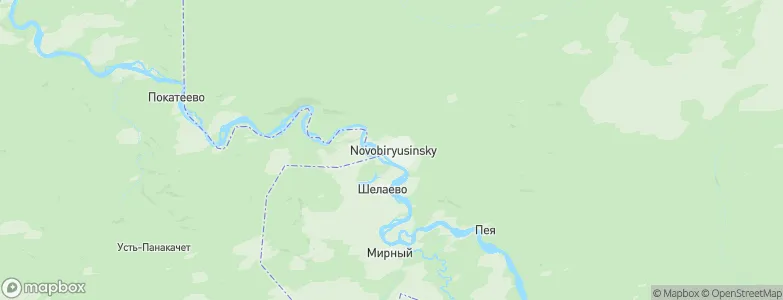 Novobiryusinskiy, Russia Map