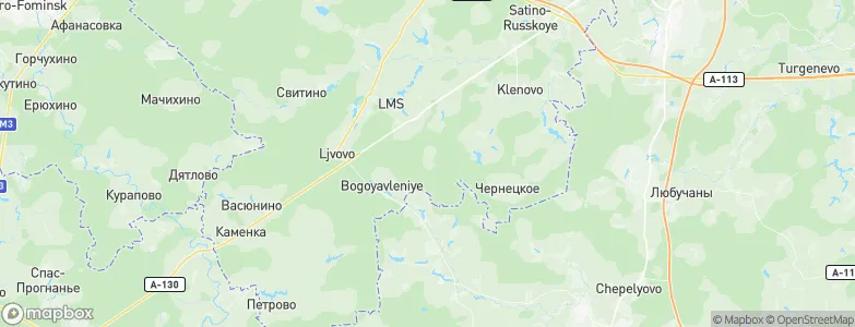 Novogromovo, Russia Map