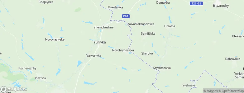 Novohryhorivka, Ukraine Map