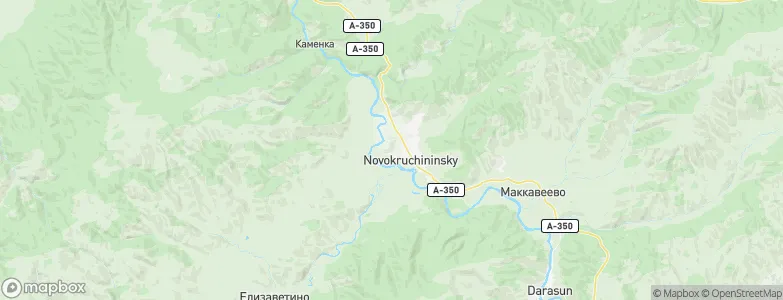 Novokruchininskiy, Russia Map