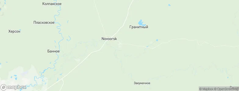 Novoorsk, Russia Map