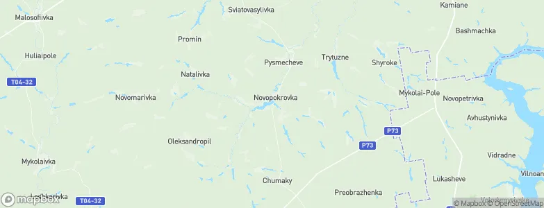 Novopokrovka, Ukraine Map