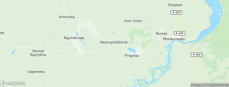 Novoraychikhinsk, Russia Map
