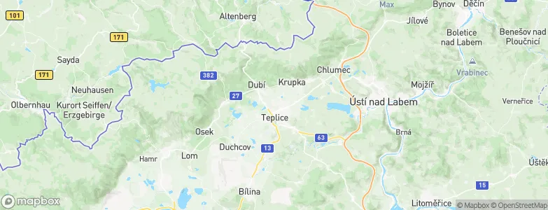 Novosedlice, Czechia Map