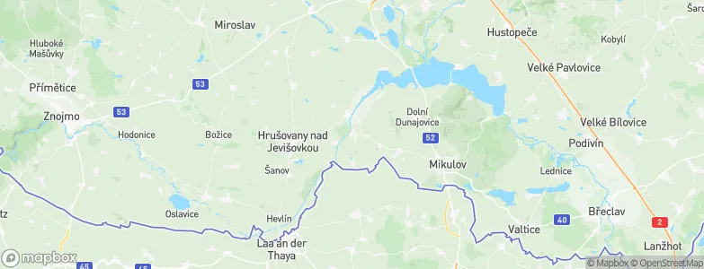 Novosedly, Czechia Map