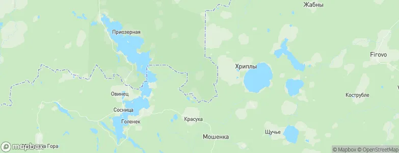 Novosël, Russia Map