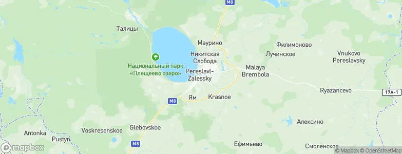 Novosel’ye, Russia Map