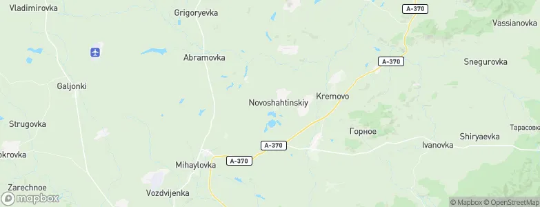 Novoshakhtinskiy, Russia Map