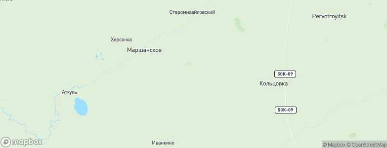 Novosibirsk Oblast, Russia Map
