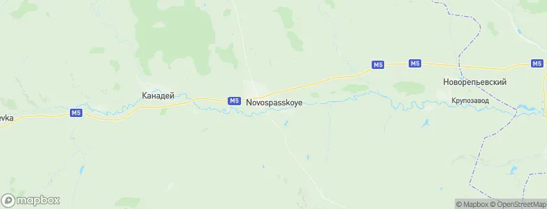 Novospasskoye, Russia Map