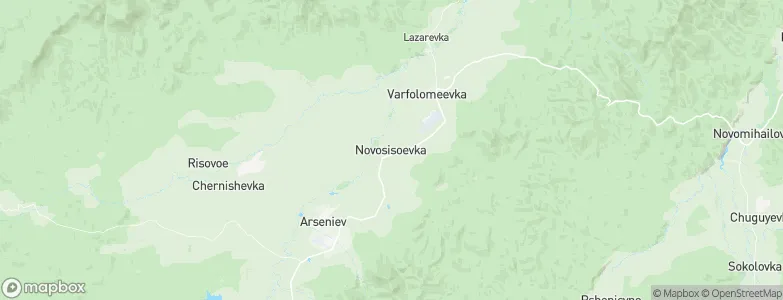 Novosysoyevka, Russia Map