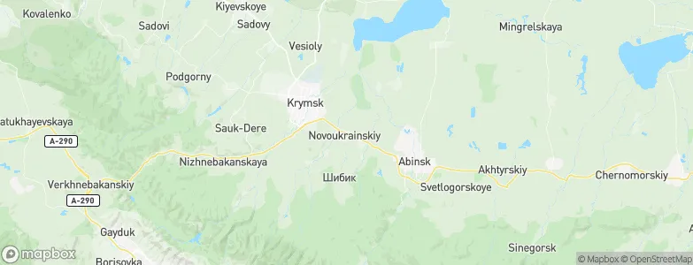 Novoukrainskiy, Russia Map