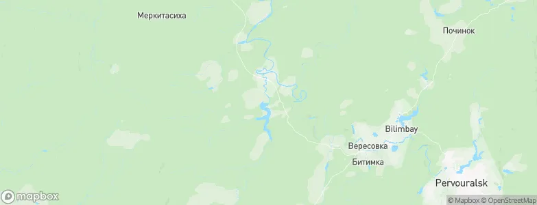 Novoutkinsk, Russia Map