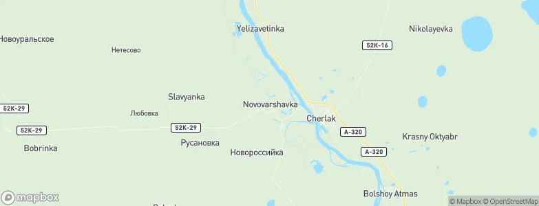 Novovarshavka, Russia Map