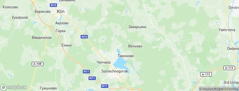 Novoye, Russia Map