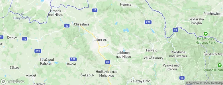 Nový Harcov, Czechia Map