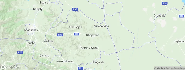 Novyy Karanlug, Azerbaijan Map
