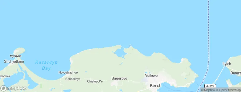 Novyy Svit, Ukraine Map