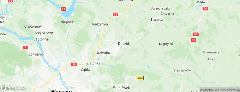 Nowe Lipiny, Poland Map