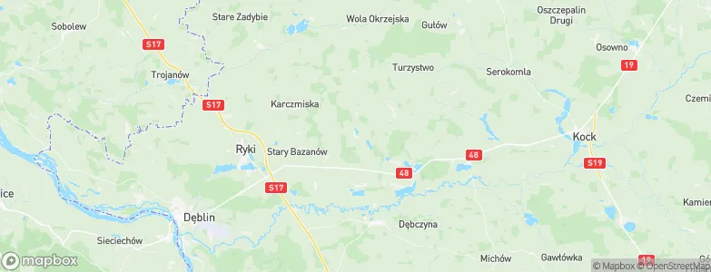 Nowodwór, Poland Map