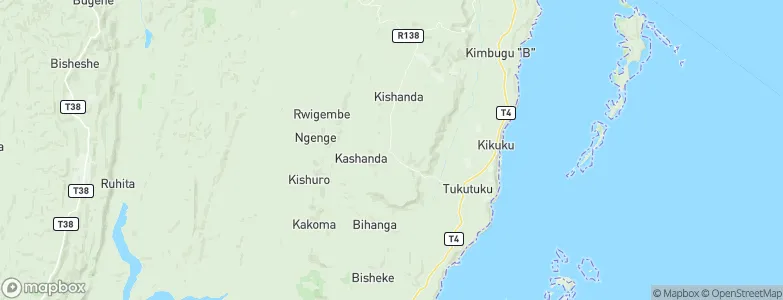 Nshamba, Tanzania Map