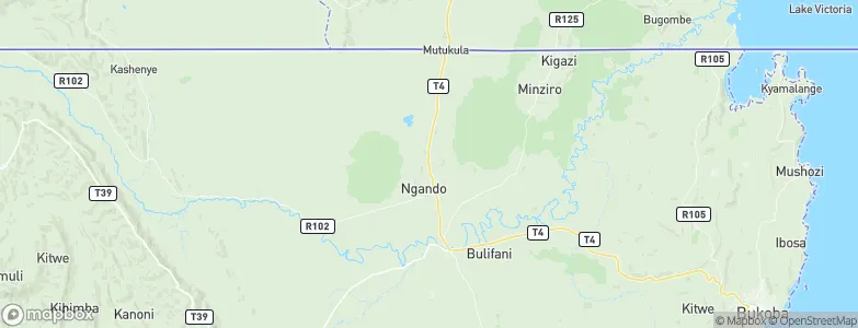 Nsunga, Tanzania Map