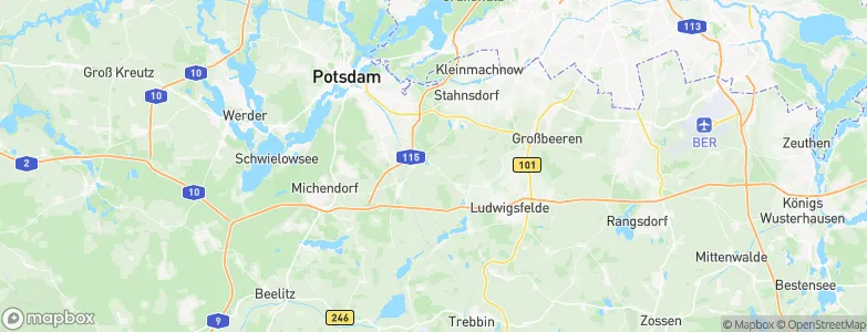 Nudow, Germany Map