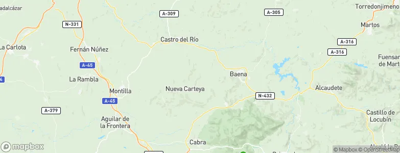 Nueva Carteya, Spain Map