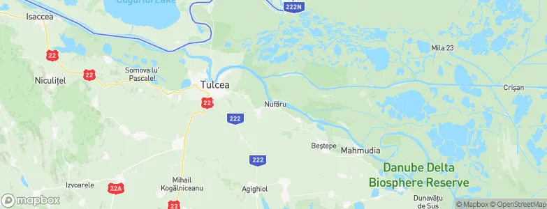 Nufăru, Romania Map