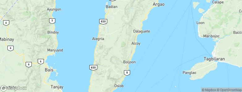 Nugas, Philippines Map