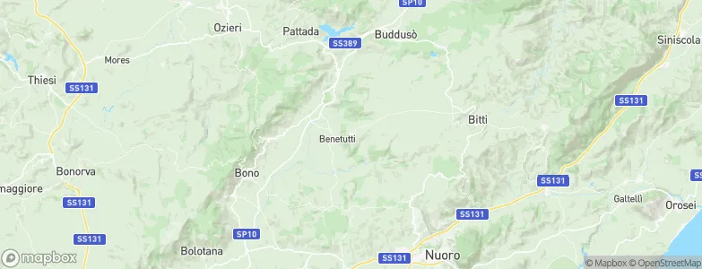 Nule, Italy Map