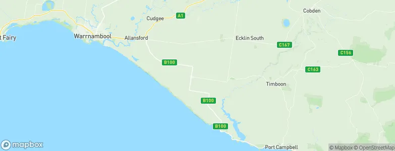Nullawarre, Australia Map