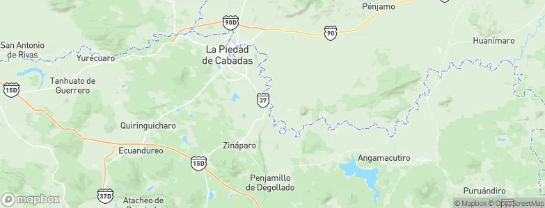 Numarán, Mexico Map