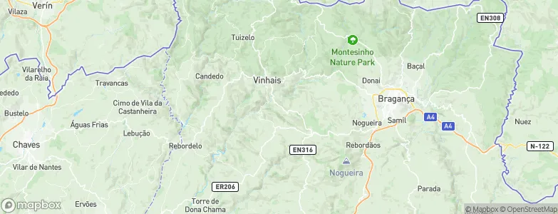 Nunes, Portugal Map