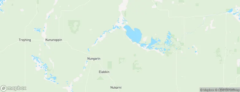 Nungarin, Australia Map