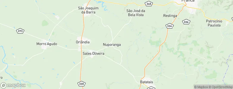 Nuporanga, Brazil Map